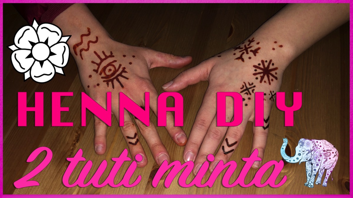 Henna DIY - 2 tuti minta